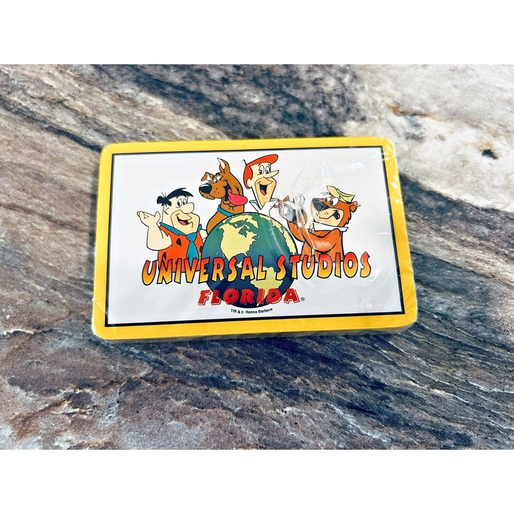 Universal Studios Florida Playing Cards Hanna Barbera Made in Hong Kong Sealed